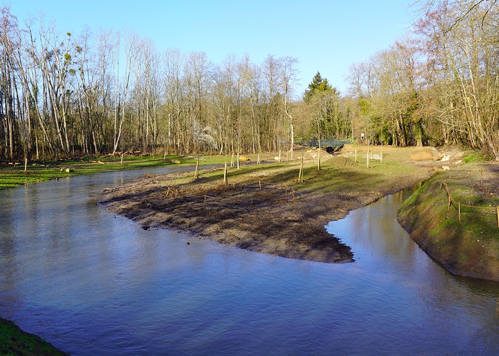 Restauration de la continuité écologique et lutte contre les inondations de l’Yvette