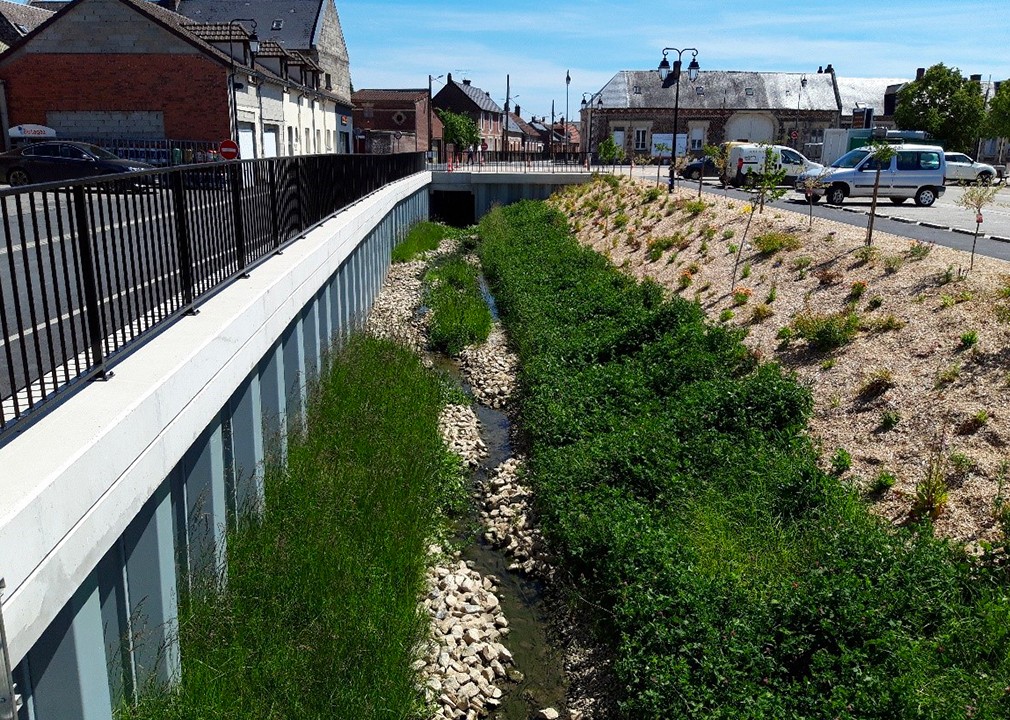 Travaux de réouverture et de restauration hydromorphologique de la Verse de Beaugies