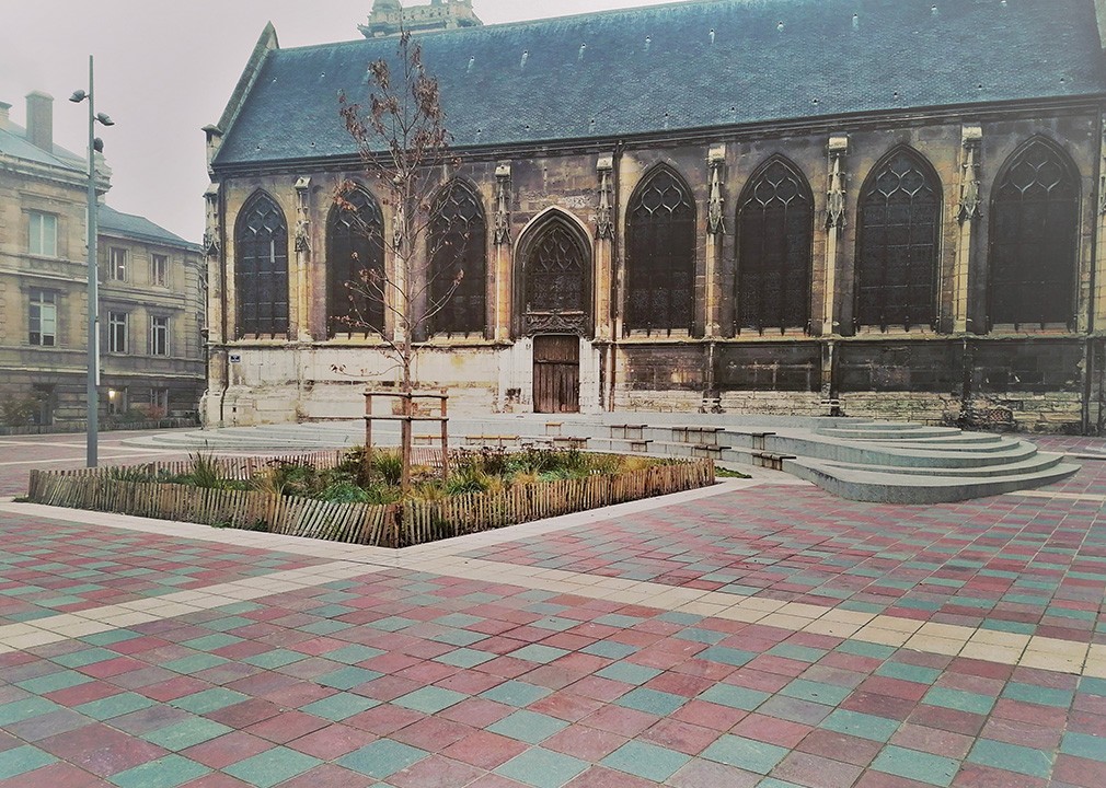 Aménagement d’espaces publics à Rouen