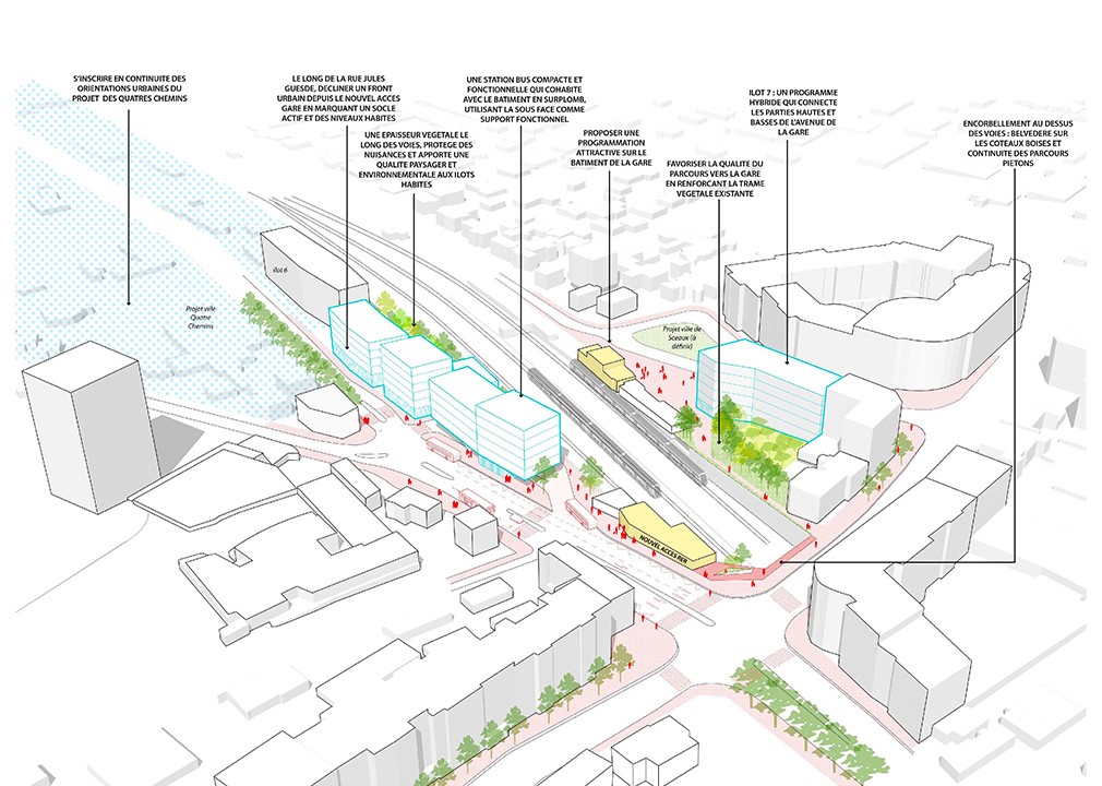 Projet de restructuration et de valorisation du Pôle d’Echanges Multimodal Sceaux Robinson